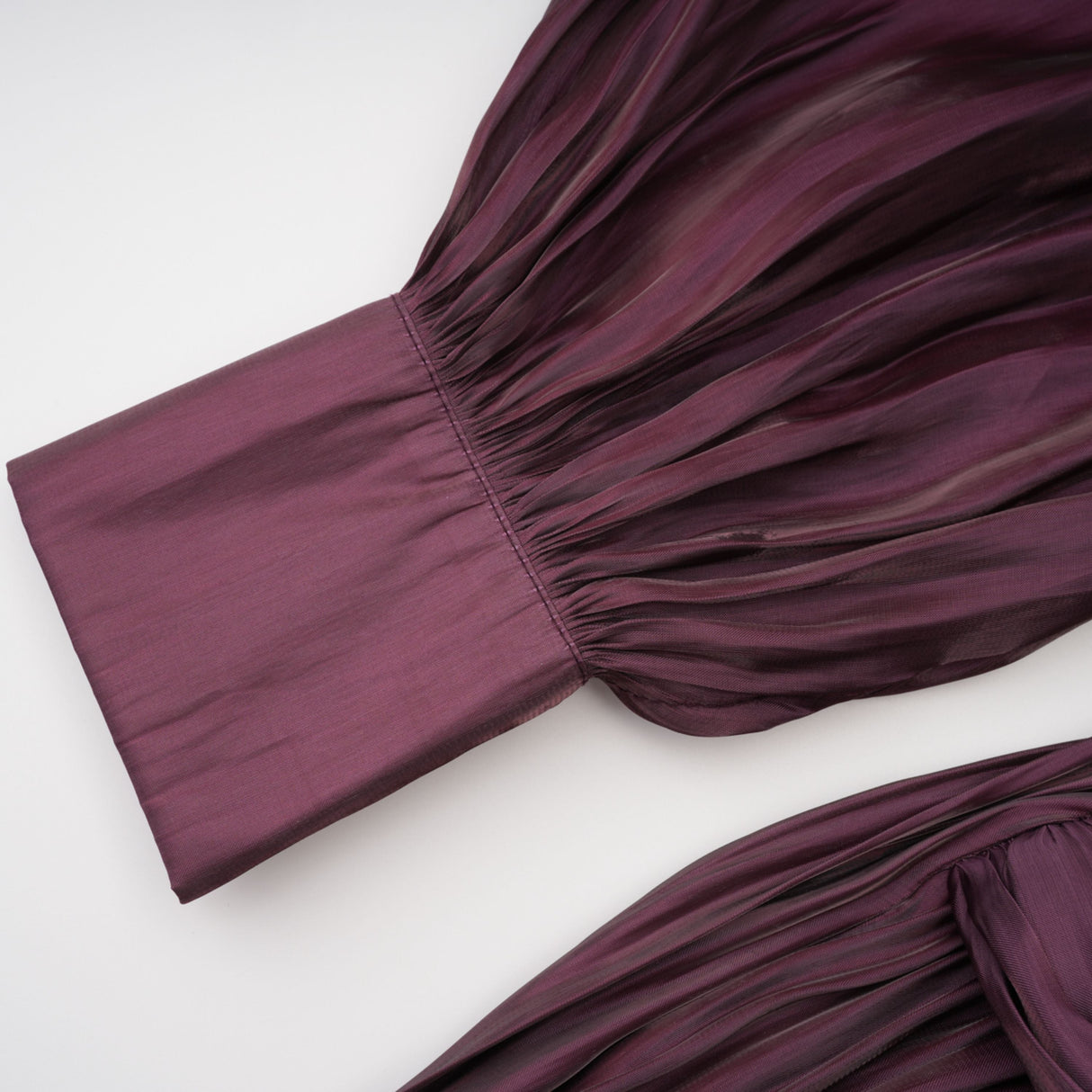 Aurohaya Sage Brown Crossed Design Maxi Dress