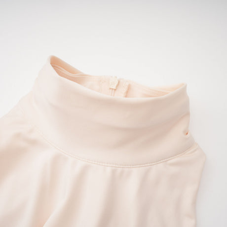 Aurohaya Joaquín Neutral Braid Detail Ruched Dress Maxi