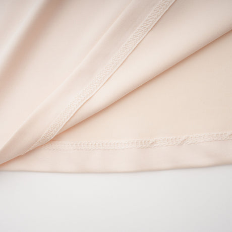Aurohaya Joaquín Neutral Braid Detail Ruched Dress Maxi