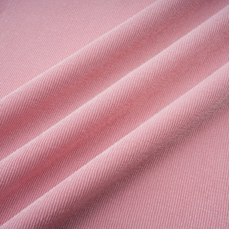 Aurohaya Moderne Pink Shawl Panel Ruched Maxi Dress