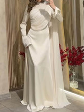 Pleated Asymmetrical Slim Dress