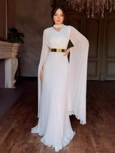 Solid Color Belt Slim Fit Dress