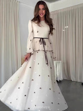 Long Sleeve Butterfly Peplum Waist Maxi Dress