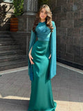 Aurohaya Ethereal Maxi Dress Green