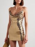 Valencia Sequin Mini Dress