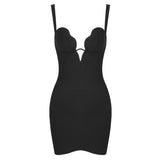 Féline Bodycon Mini Dress