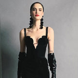 Féline Bodycon Mini Dress