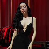 Féline Bodycon Mini Dress