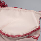 Aurohaya Violaine Lace Halter Maxi Dress