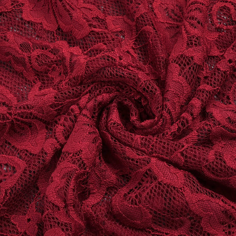 Aurohaya Violaine Lace Halter Maxi Dress