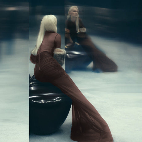 Aurohaya Isabeau Sequin Maxi Dress