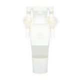 Aurohaya Cosette Off Shoulder Midi Dress WHITE