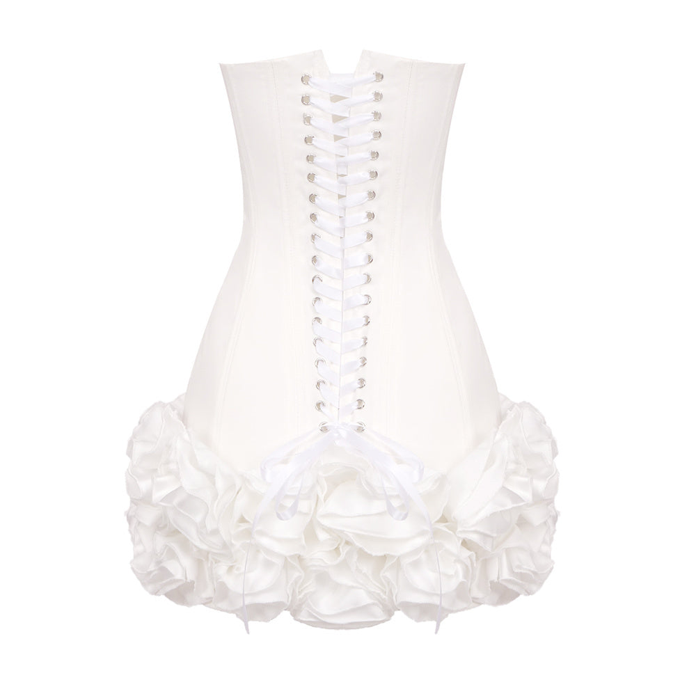 Aurohaya Isadora Strapless Corset Mini Dress