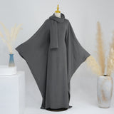 Middle East Arabian Butterfly Abaya with Hijab