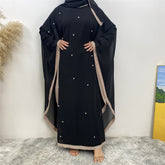 Chiffon Batwing Sleeves Abayas