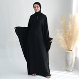 Middle East Arabian Butterfly Abaya with Hijab
