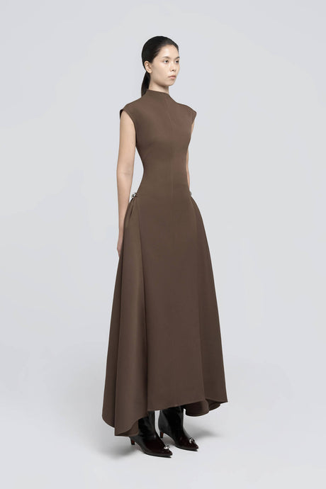 Aurohaya Signature Minimalist Maxi Dress