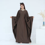 Shinny Butterfly Abaya with Hijab