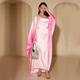 Printed Bodycon Part Abaya