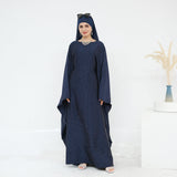 Shinny Butterfly Abaya with Hijab