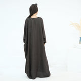 Jacquard Fashion Dress Abaya with Hijab