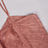 Jade Ruched Halter Neck Maxi Dress