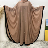 Chiffon Batwing Sleeves Abayas