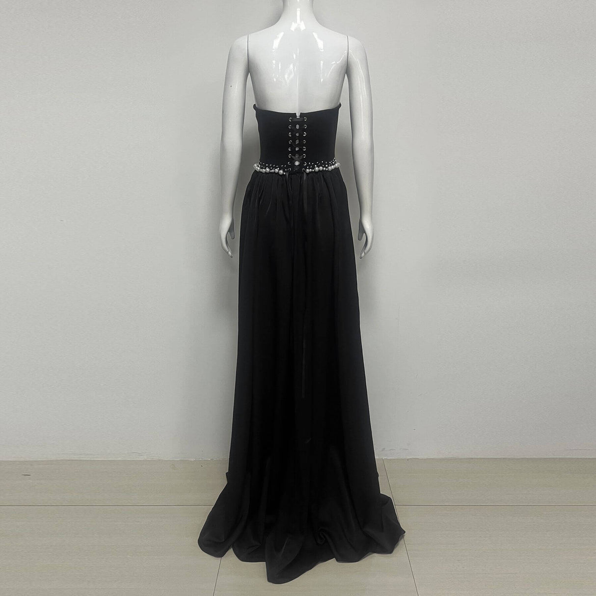 Aurohaya Plénitude Strapless Maxi Dress