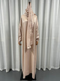 Sparkling Women's Fashion Abaya with Hijab