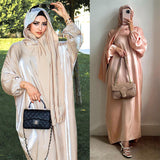 Sparkling Women's Fashion Abaya with Hijab