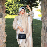Sparkling Women's Fashion Abaya with Hijab