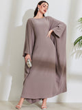 Modest Hidden Adjustable Belt Oversized Abaya