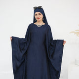 Shinny Butterfly Abaya with Hijab