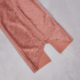 Jade Ruched Halter Neck Maxi Dress