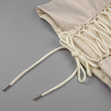 Justine Strapless Tiered Maxi Dress