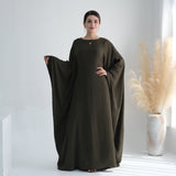 Middle East Arabian Butterfly Abaya with Hijab