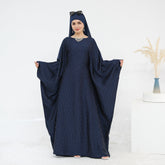 Shinny Butterfly Abaya with Hijab