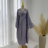 Open Front Cardigan Dresses Abaya