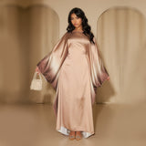 Printed Bodycon Part Abaya