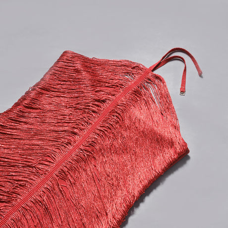 Aurohaya Jade Ruched Halter Neck Maxi Dress