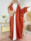 Two Tone Color Matching Abaya