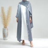 Open Front Cardiga Abaya With Hijabs