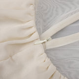 Justine Strapless Tiered Maxi Dress