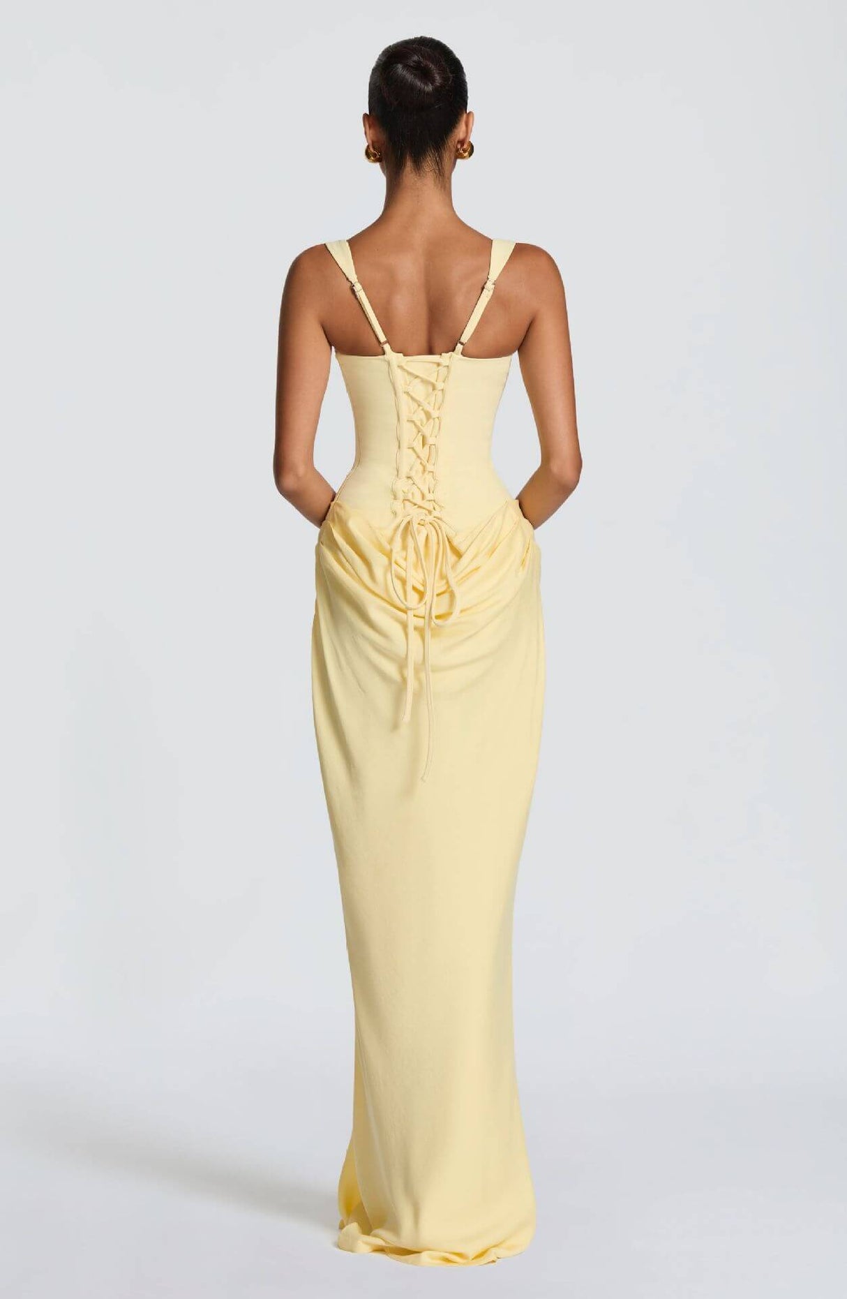 Aurohaya Hortense Sleeveless Square Neck Maxi Dress