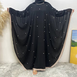 Chiffon Batwing Sleeves Abayas