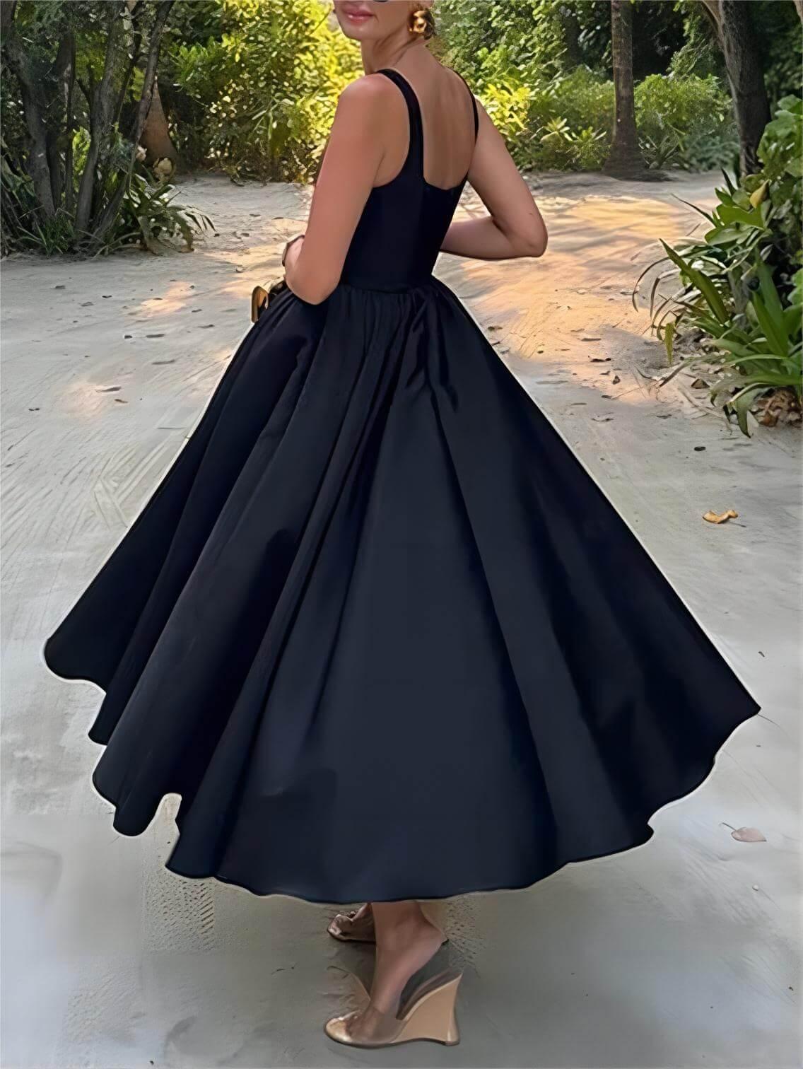 Aurohaya Stylish And Elegant Off-Shoulder Strapless Sleeveless Maxi Dress