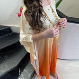 Soft Batwing Sleeve Abaya