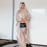 Sparkling Women's Fashion Abaya with Hijab