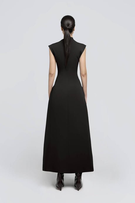 Aurohaya Signature Minimalist Maxi Dress