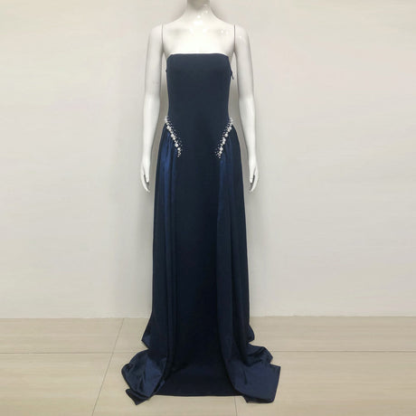 Aurohaya Plénitude Strapless Maxi Dress